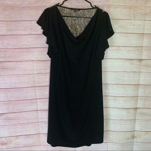 BTU Black Lace‎ Dress Large